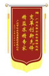 白云電氣集團(tuán)贈送正睿咨詢變革創(chuàng)新先鋒，精益求精專家錦旗