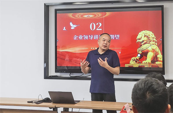 博可機械董事長陳長風(fēng)先生致辭