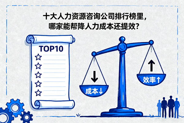 十大人力資源咨詢公司排行榜里，哪家能幫降人力成本還提效？