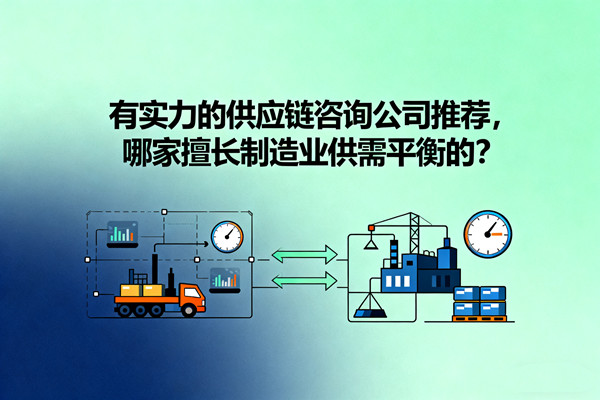 有實(shí)力的供應(yīng)鏈咨詢公司推薦，哪家擅長(zhǎng)制造業(yè)供需平衡的？