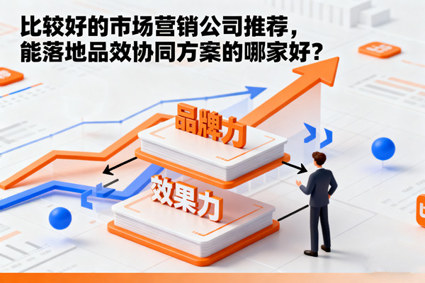比較好的市場營銷公司推薦，能落地品效協(xié)同方案的哪家好？