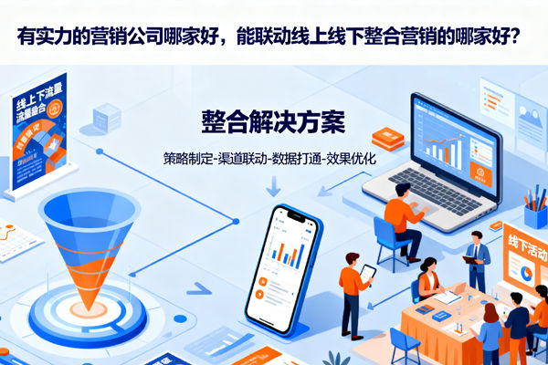 有實(shí)力的營銷公司哪家好，能聯(lián)動線上線下整合營銷的哪家好？
