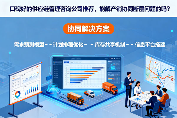 口碑好的供應鏈管理咨詢公司推薦，能解產銷協(xié)同斷層問題的嗎？